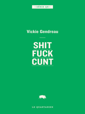 cover image of Shit fuck cunt
